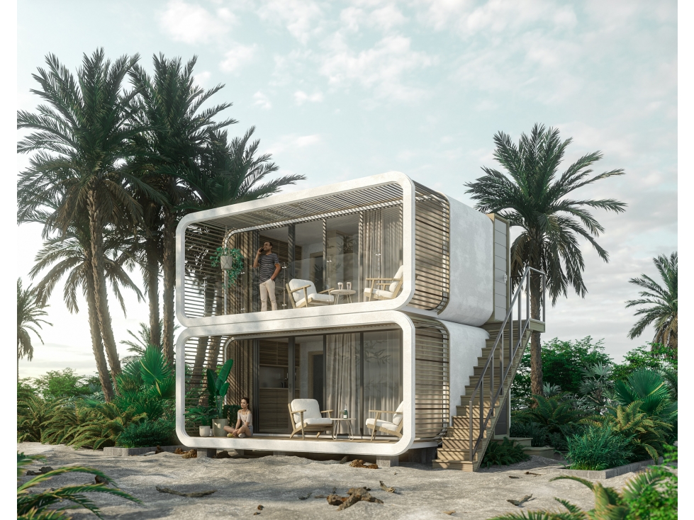 Ocean Glamping Cartagena, Proyecto de Glampings al Norte de Cartagena