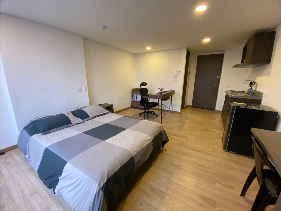 ACOGEDOR APARTAESTUDIO AMOBLADO PALERMO — foto 5