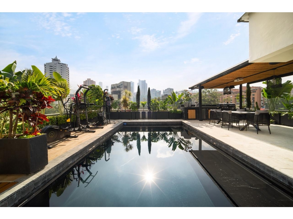 Penthouse San Lucas diseño moderno piscina privada vista panorámica — foto 2
