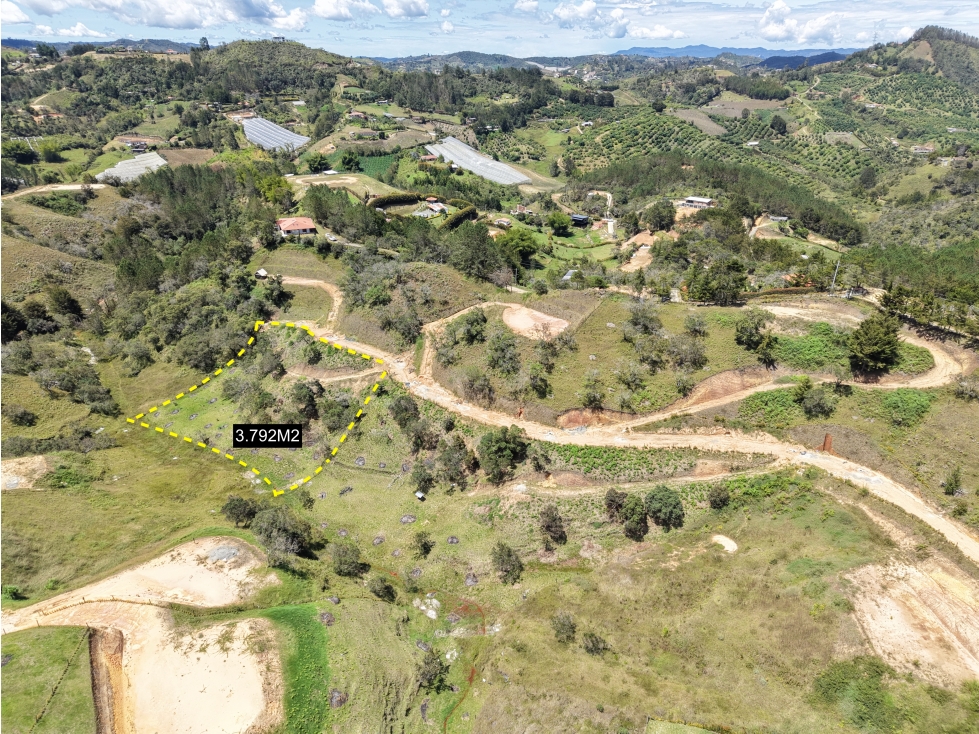 Lote en venta San Vicente Ferrer parcelación Premiun financiación