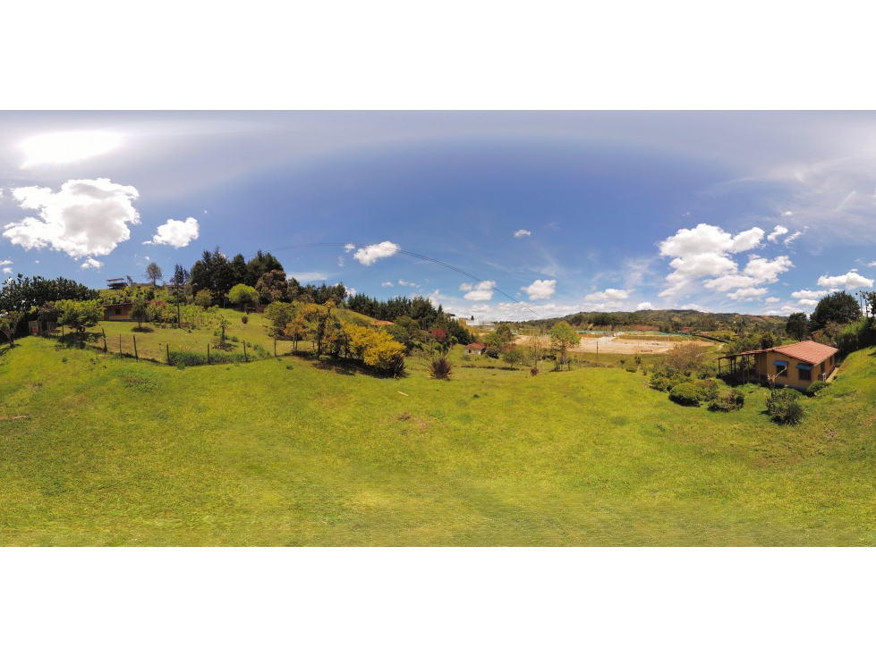 Lote 2 casas hermosa vista cerca variante autopista aeropuerto