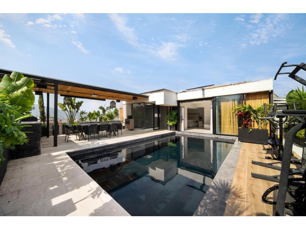 Penthouse San Lucas diseño moderno piscina privada vista panorámica