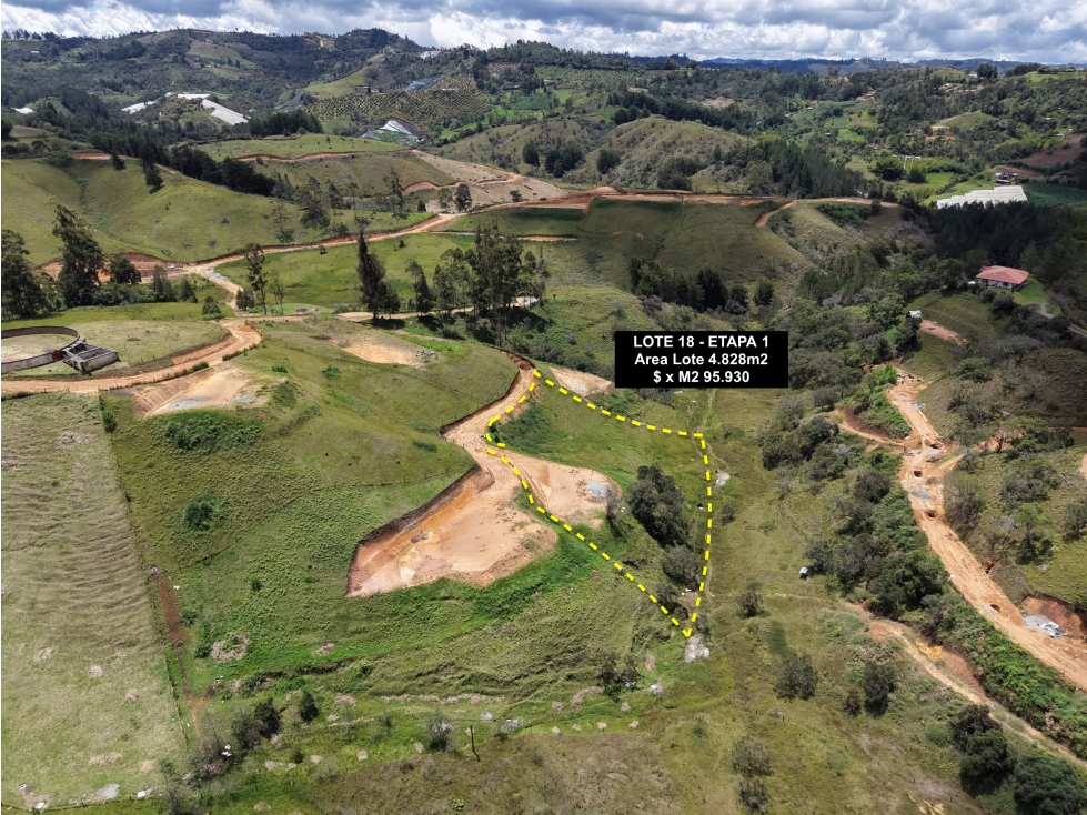 Lote en venta parcelación premiun valorización financiación L18