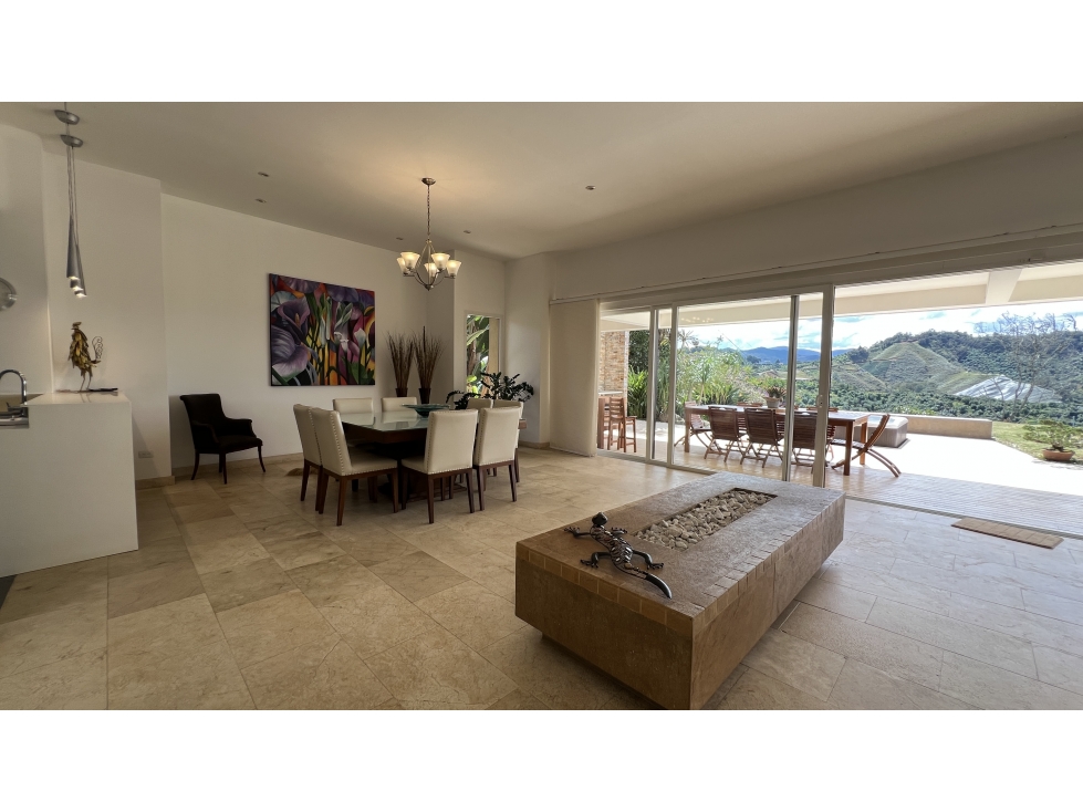 Casa campestre en venta el Retiro acabados jacuzzi vista panoramica — foto 3