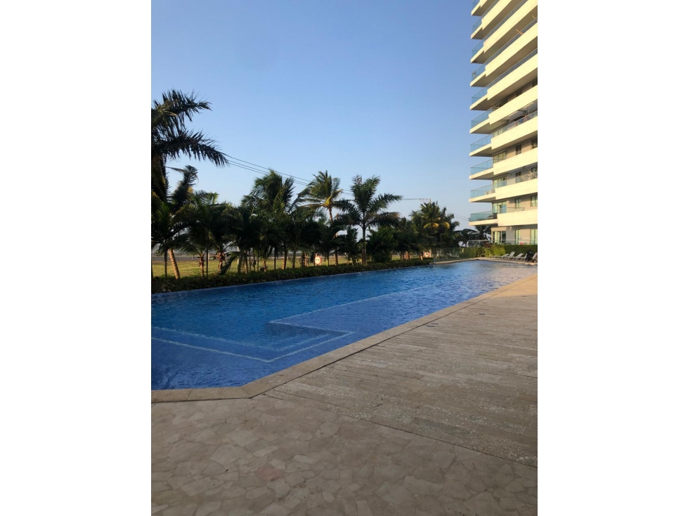 Apartamento en Cartagena condominio frente al mar cerca al Aeropuerto — foto 2