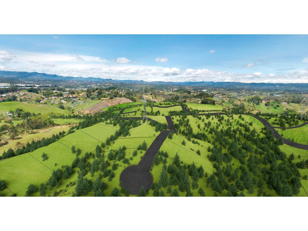 Lote parcelación de lujo vista panorámica vaporización Rionegro — foto 5