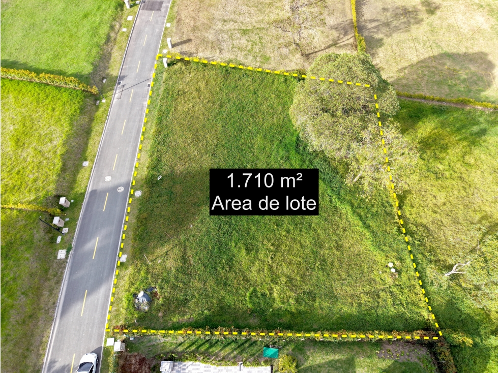 Lote 1710 m² en venta parcelación alta valoración La Ceja Antioquia — foto 4