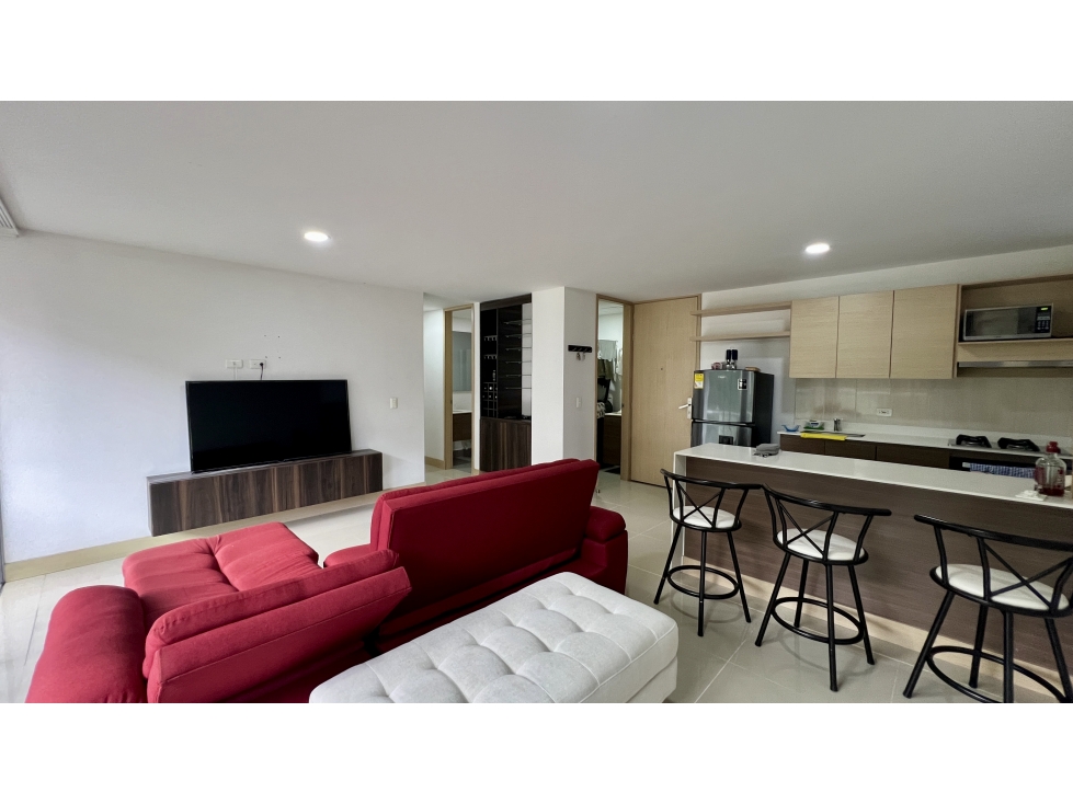 Apartamento Loma del Indio vista unidad completa cerca Túnel Palmas