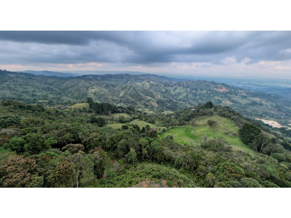 Lote parcelable hermosa vista panorámica al Aeropuerto Llanogrande