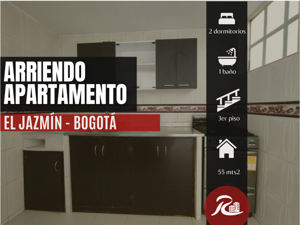 Arriendo Apartamento El Jazmín | 2 Hab | Cerca a la Carrera 50