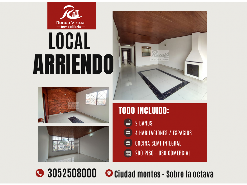 Arriendo Local Comercial / Oficinas Piso 2 | Ciudad Montes - 1