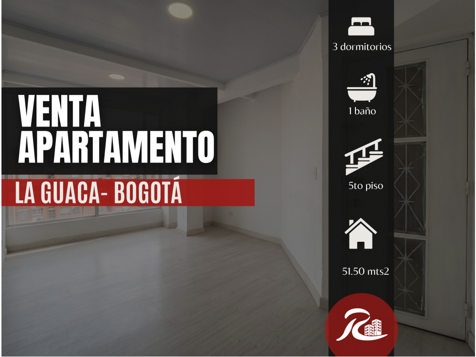 Venta Apartamento La Guaca | Piso 5 | 3 Habitaciones