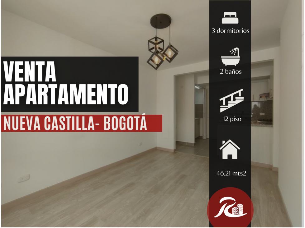 Venta Apartamento Nueva Castilla | 3 Hab + Garaje Cubierto