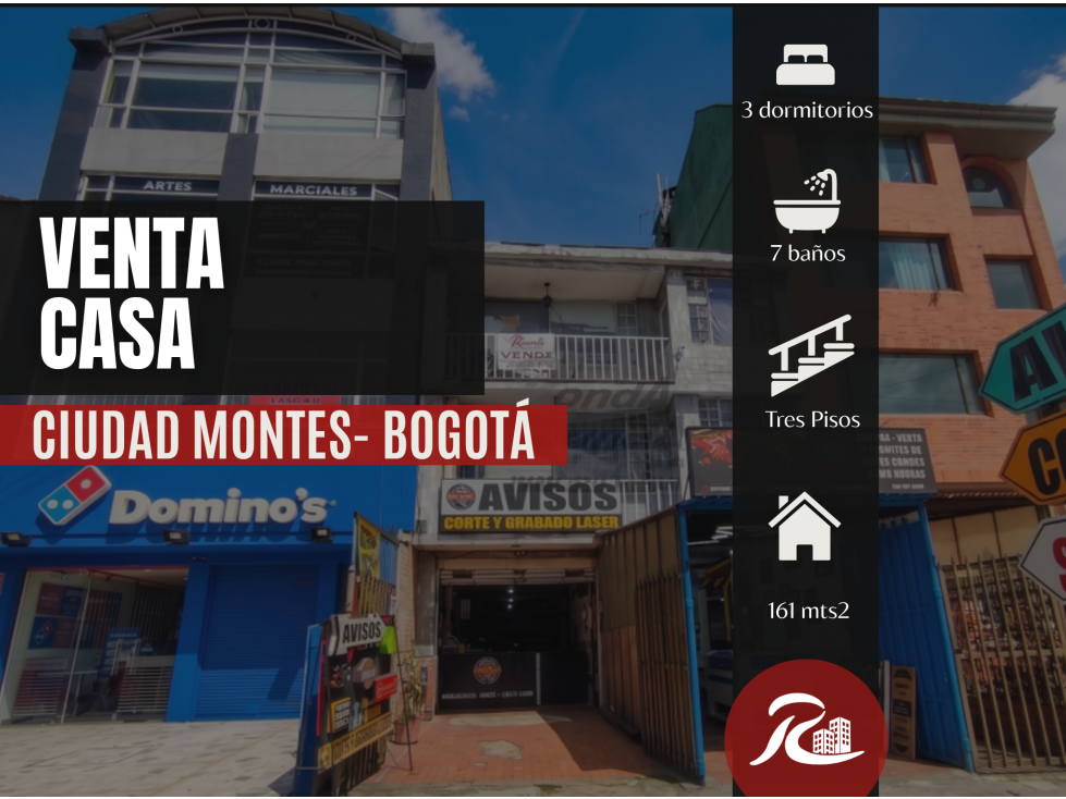 Venta Casa Comercial Rentable | Ciudad Montes |+ 2 Locales