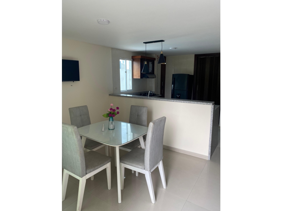 SE VENDE APARTAMENTO MODERNO EN VILLA SANTOS
