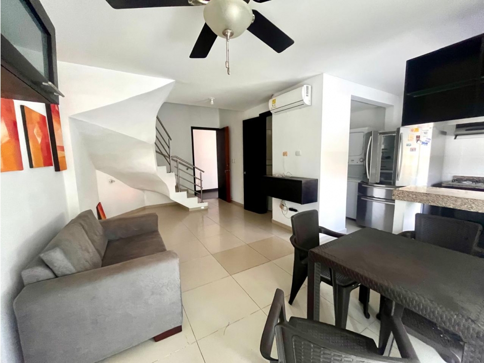 SE VENDE APARTAMENTO DUPLEX VILLA SANTOS 1 HABITACION — foto 2