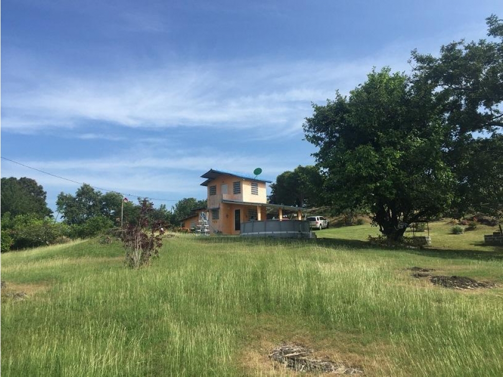 Venta: Terreno con casa en Las Lajas (Cabuya)