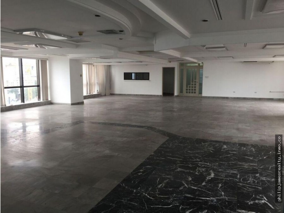 Venta de Piso de oficinas en Avenida Balboa, Torre BAC