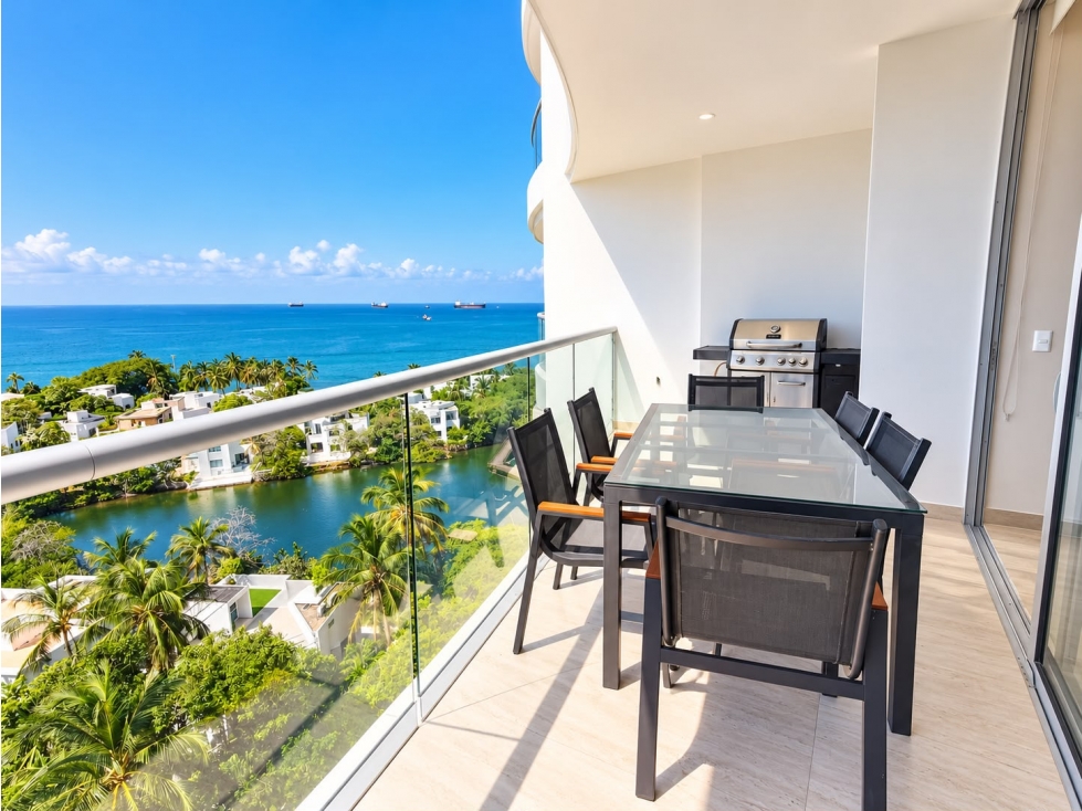 Apartamento en venta en Santa Marta, 130 m²