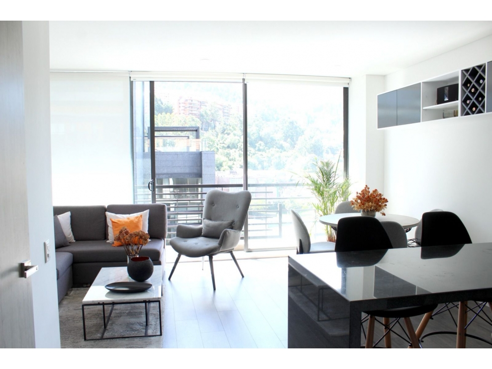 APARTAMENTO EN RENTA SANTA BARBARA 90MT2, 2HAB, 3B, 2P — foto 2