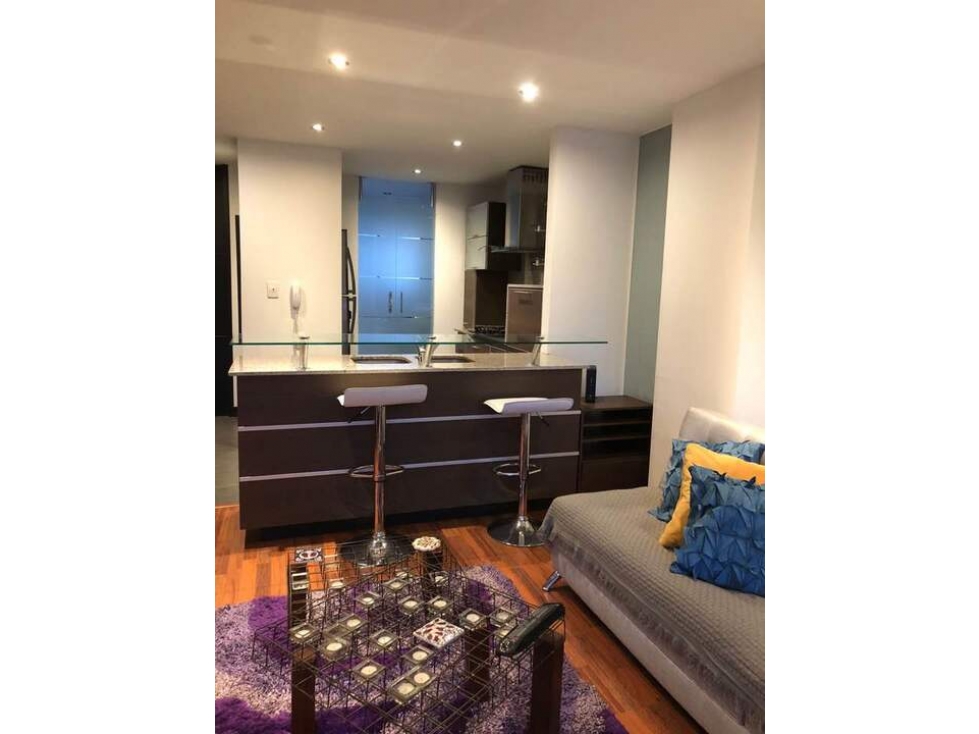 APARTAMENTO EN RENTA AMOBLADO SANTA BARBARA OCC, 60MT2, 1HAB, 2BA, 1P — foto 2