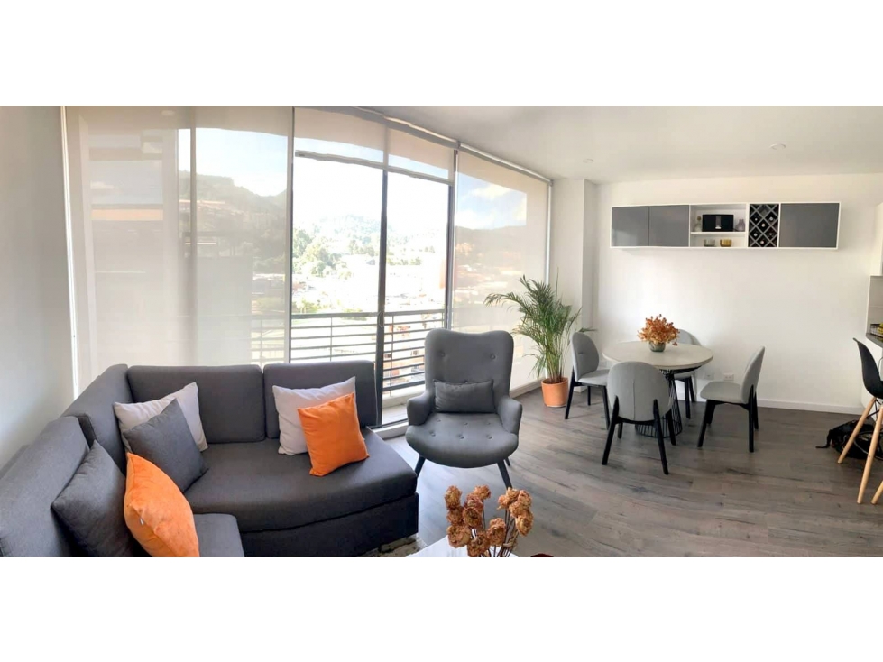 APARTAMENTO EN RENTA SANTA BARBARA 90MT2, 2HAB, 3B, 2P