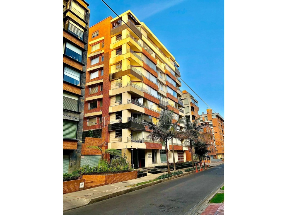 ARRIENDO APARTAMENTO CHICO NORTE BOGOTÁ 1HAB, 2B, 1P