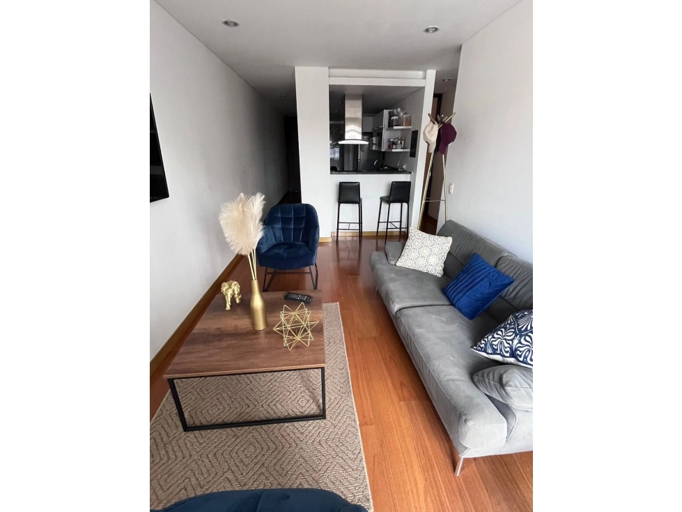 LINDO APARTAMENTO EN ARRIENDO SANTA PAULA 64MT2, 1HAB, 2B, 2P