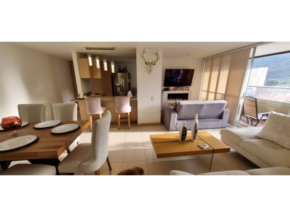 VENTA APARTAMENTO SABANETA SECTOR LOMA DE SAN JOSE PARTE BAJA - PLANA — foto 3