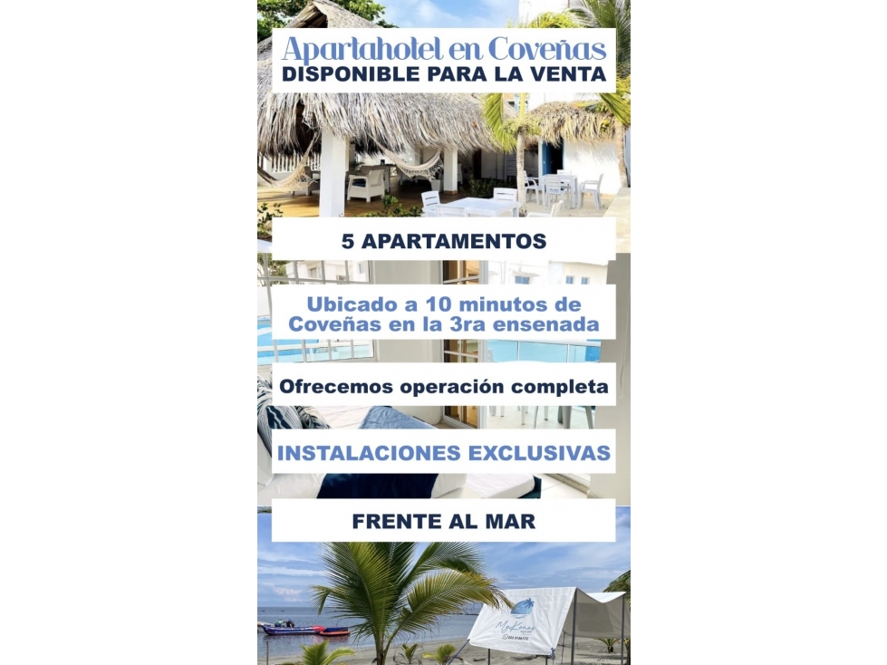 APARTA HOTEL EN VENTA EN COVEÑAS TERCERA ENSENADA - 2