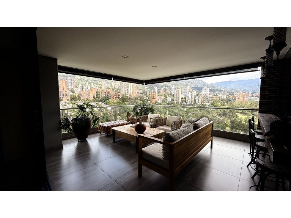 Apartamento Los Balsos | 330 m² | 3 alcobas | vista panorámica ciudad