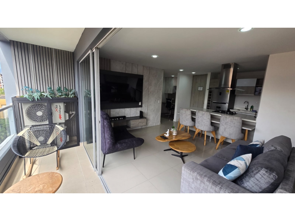 SE VENDE APARTAMENTO EN CONQUISTADORES - AMOBLADO (PB)