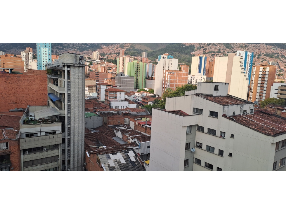 APARTAMENTO EN VENTA CENTRO DE MEDELLIN, EDIFICIO LA ERMITA