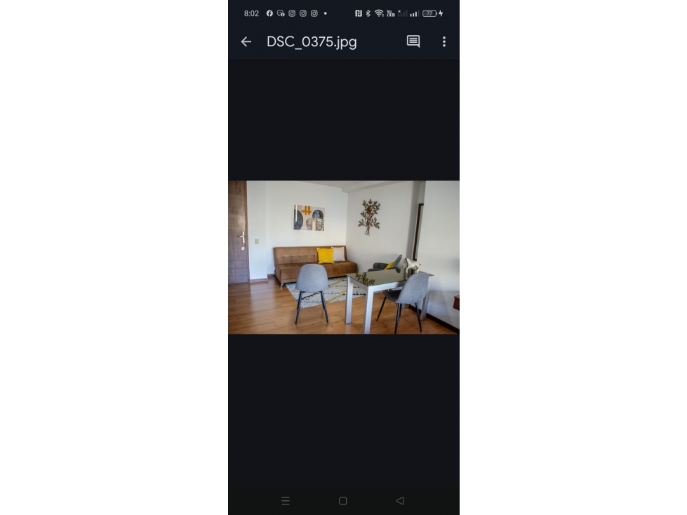 VENDO APARTAESTUDIO TIPO LOFT AMOBLADO EN EL SECTOR SANTA FE POBLADO — foto 2
