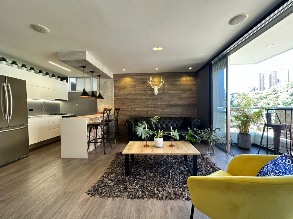 VENTA APARTAMENTO EN LA LOMA DEL INDIO, EL POBLADO
