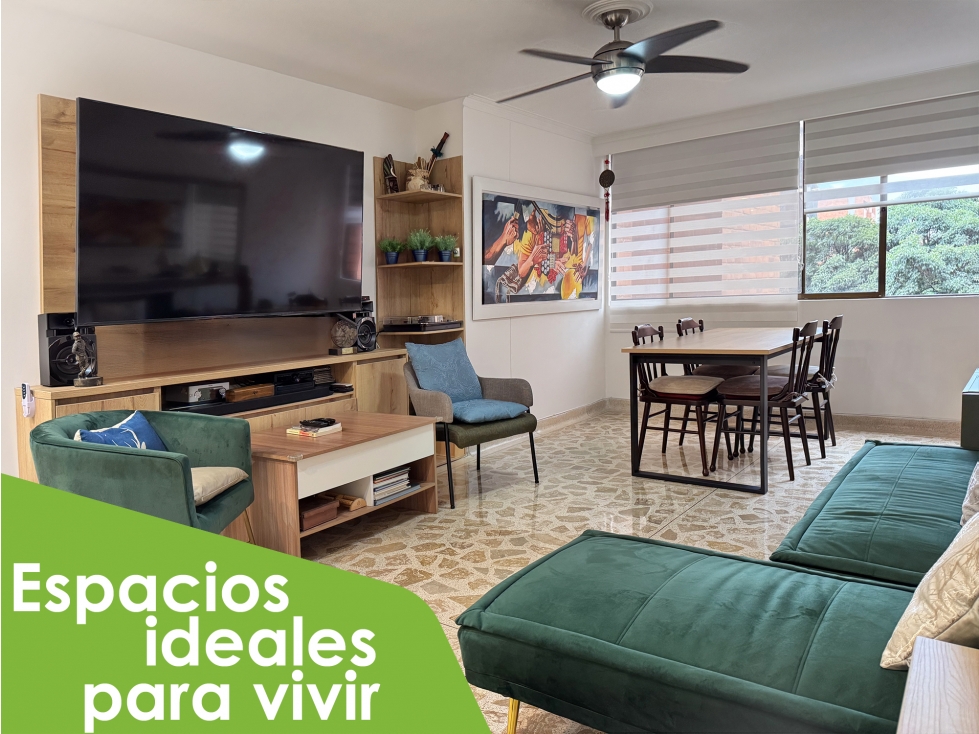 VENTA APARTAMENTO Área 125m2, Laureles P.5