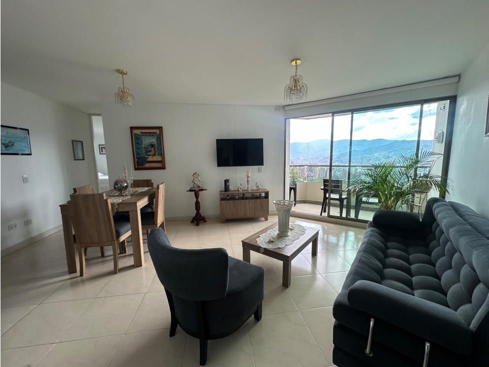 Venta de apartamento en el Poblado cerca del Tesoro vista panorámica — foto 3