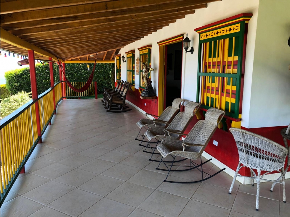 SE VENDE CASA CAMPESTRE EN SANTA BARBARA CON PANORAMICA ESPECTACULAR - 2