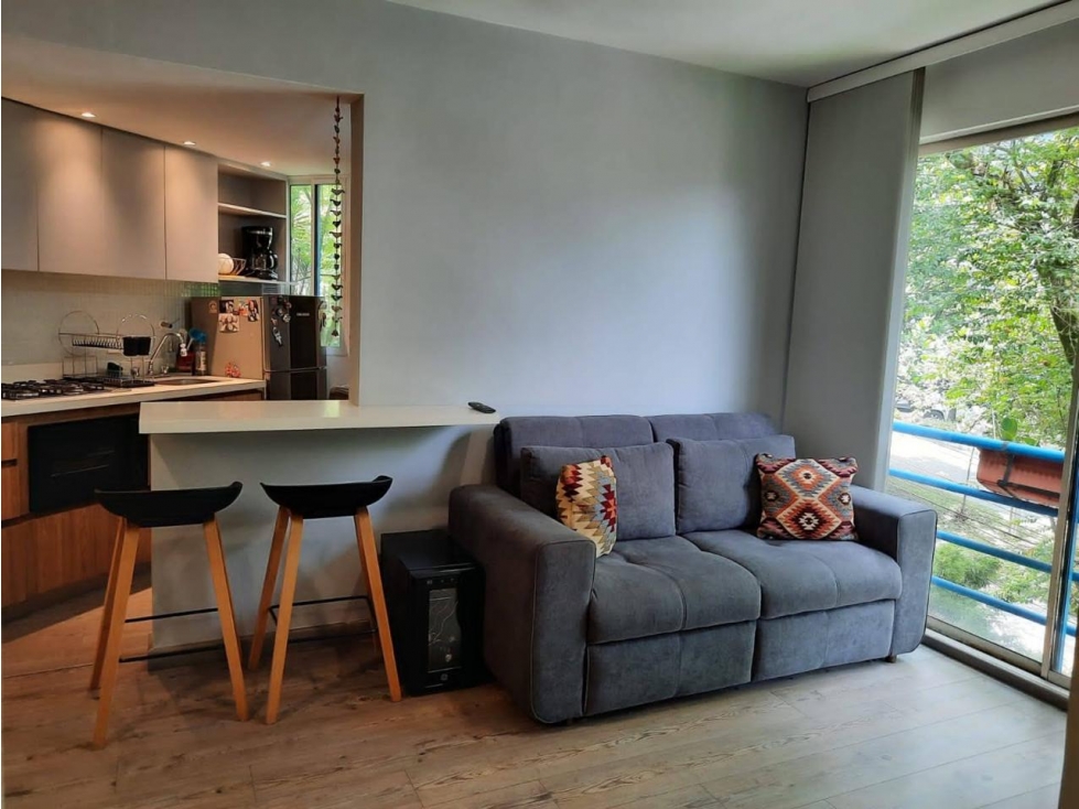 ARRIENDO APARTAESTUDIO EN LA LOMA DEL ESCOBERO 32 M2 — foto 2