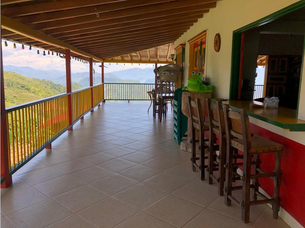 SE VENDE CASA CAMPESTRE EN SANTA BARBARA CON PANORAMICA ESPECTACULAR - 3