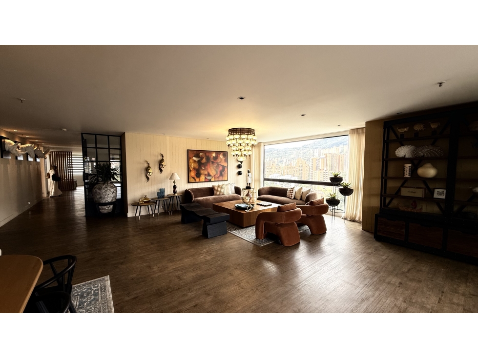 Apartamento Los Balsos | 330 m² | 3 alcobas | vista panorámica ciudad — foto 4