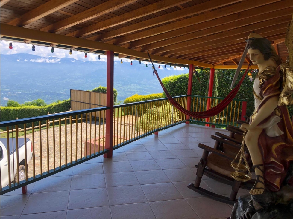 SE VENDE CASA CAMPESTRE EN SANTA BARBARA CON PANORAMICA ESPECTACULAR - 4