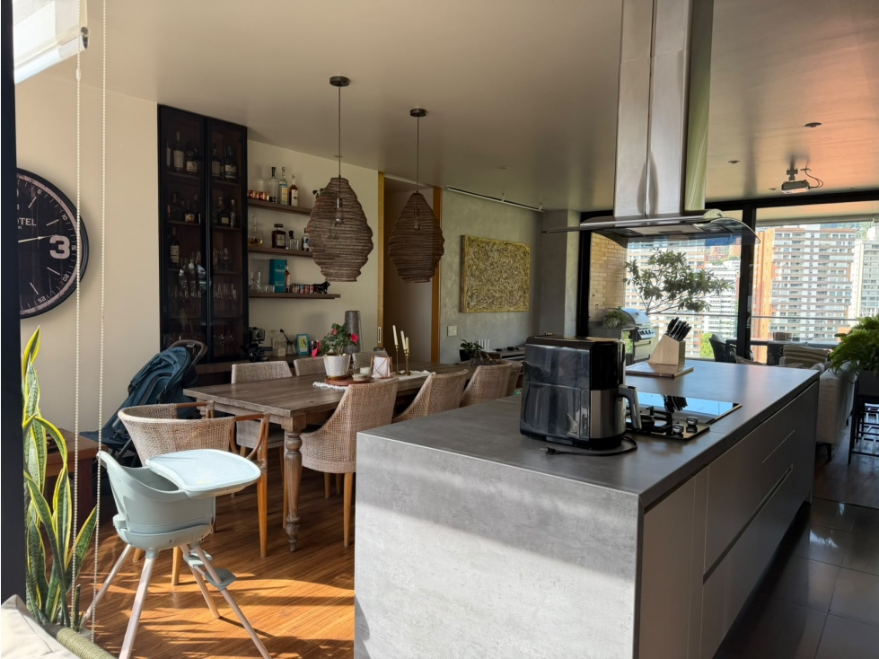 SE VENDE APARTAMENTO EN EL POBLADO SECTOR EL CAMPESTRE (M) — foto 4