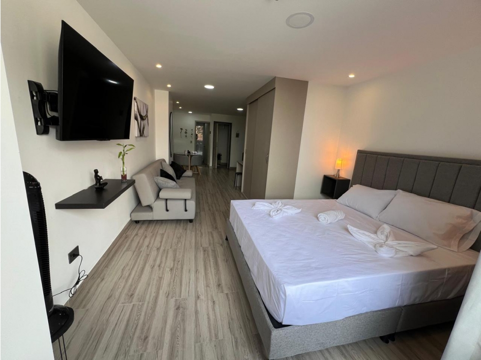 EN VENTA HERMOSO APARTAMENTO TIPO LOFT AMOBLADO BELEN LA PALMA — foto 6