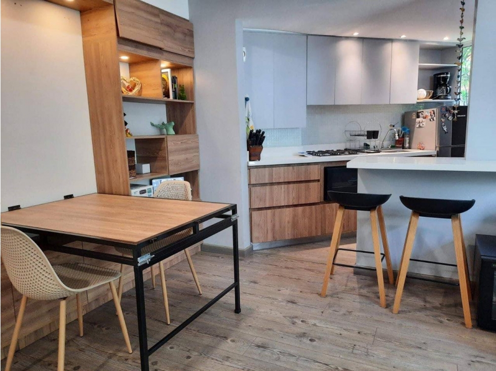 ARRIENDO APARTAESTUDIO EN LA LOMA DEL ESCOBERO 32 M2
