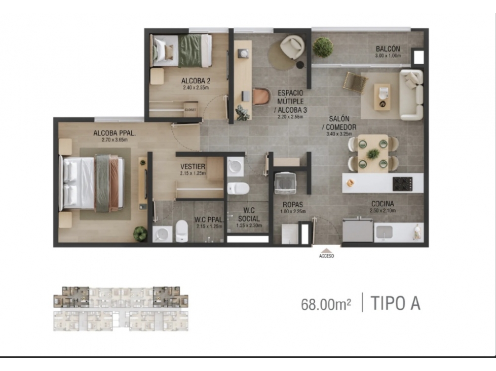 APARTAMENTO EN VENTA SABANETA CESION DE DERECHO OBRA GRIS — foto 5