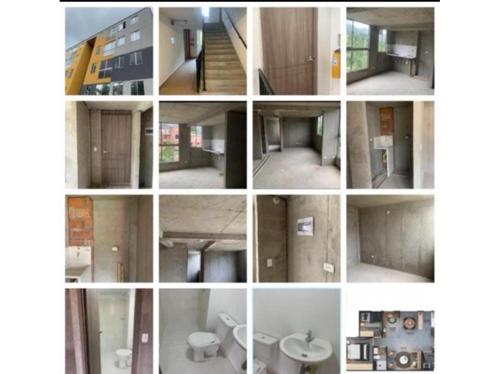 APARTAMENTO EN VENTA SAN ANTONIO DE PARDO EN OBRA GRIS UNIDAD CERRADA — foto 2