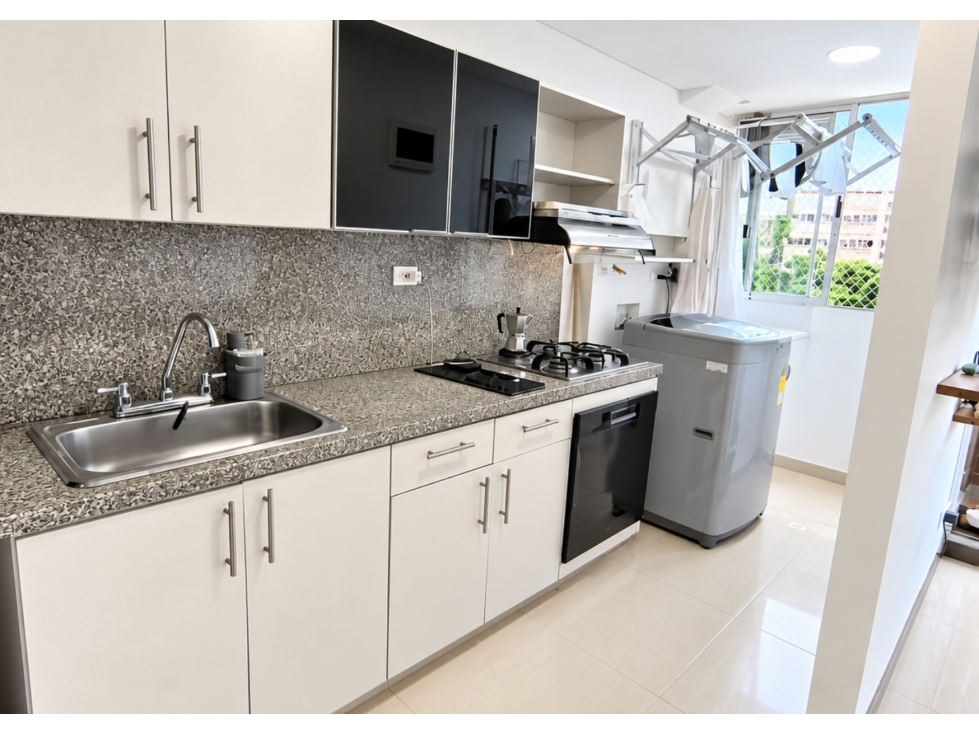Acogedor apartamento en parte plana de La Doctora, Sabaneta — foto 6