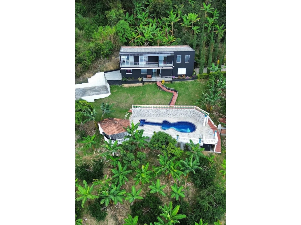 Venta finca en Sopetrán con 4 hectáreas, piscina y vista panorámica - 5
