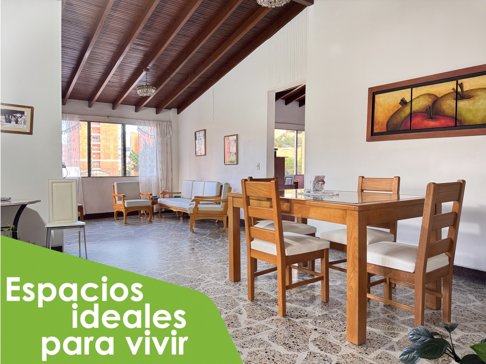 VENTA APARTAMENTO 116 m², Laureles P.4 (EN ESCALAS)